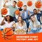 12 Pcs Basketball Paper Lanterns Party Decorations 8 Inch Hanging Basketball Decorations Paper Ceiling Decor Centerpieces